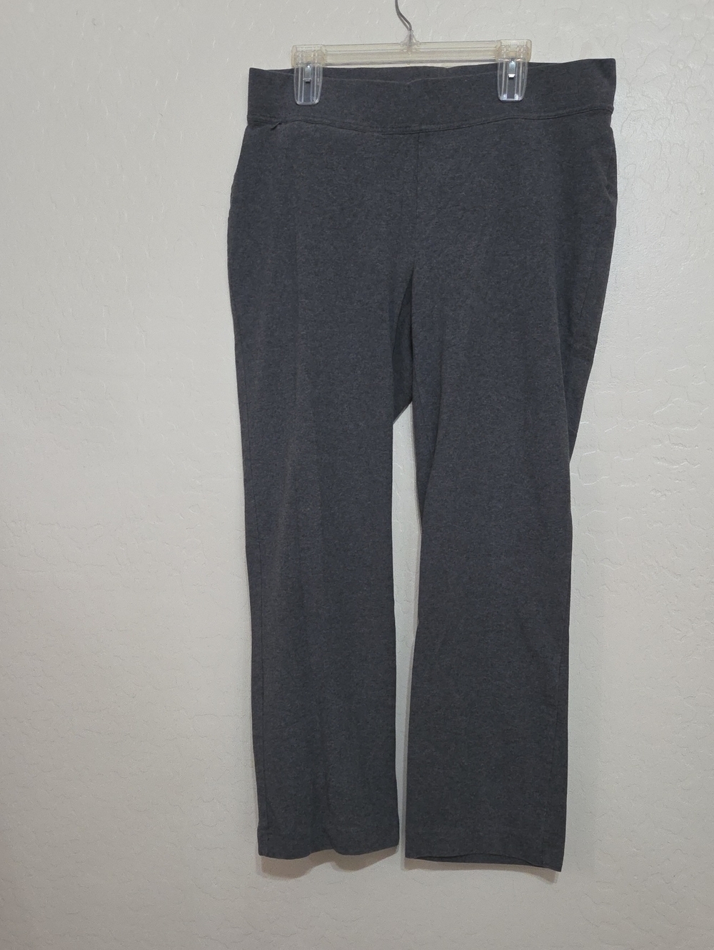 Charcoal Stretch Pull-On Pants